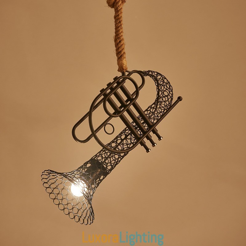 Designer Touch Decorative American Country Hemp lace T Retro Chandelier Chandelier