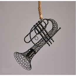 Designer Touch Decorative American Country Hemp lace T Retro Chandelier Chandelier