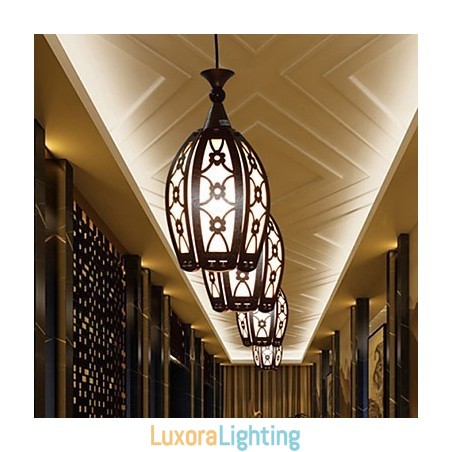 Designer Touch Decorative Contemporary And Contracted Creative Wood Dining Pendent Lamp Lamp Light
