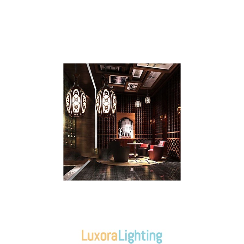 Designer Touch Decorative Contemporary And Contracted Creative Wood Dining Pendent Lamp Lamp Light