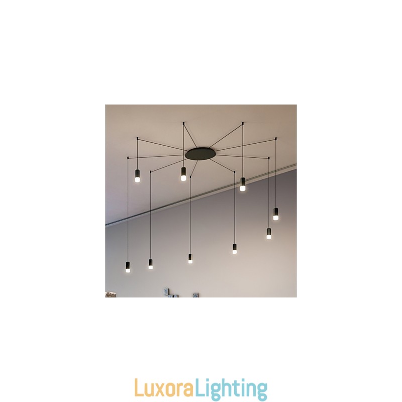 Designer Touch Decorative Northern Europe Creative Contracted And Geometric Line design Pendant Light