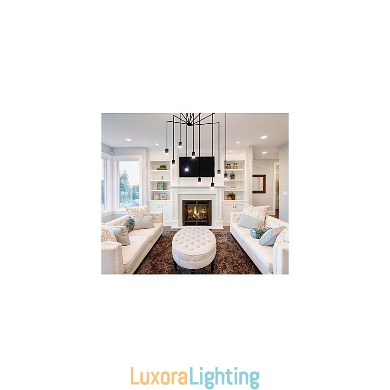 Designer Touch Decorative Northern Europe Creative Contracted And Geometric Line design Pendant Light