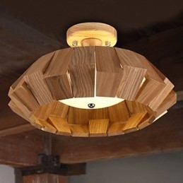 Designer Touch Decorative Modern Contemporary Country Mini Style Others Wood Bamboo Pendant Light