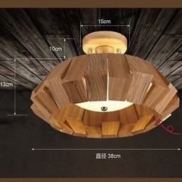 Designer Touch Decorative Modern Contemporary Country Mini Style Others Wood Bamboo Pendant Light