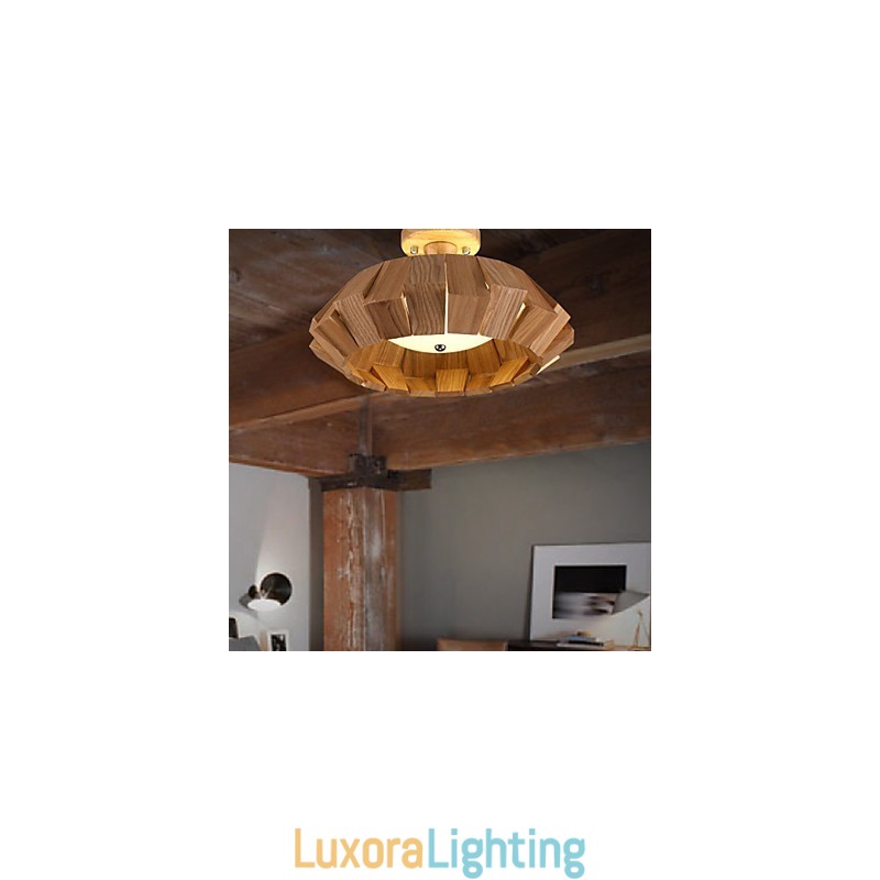 Designer Touch Decorative Modern Contemporary Country Mini Style Others Wood Bamboo Pendant Light