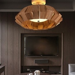 Designer Touch Decorative Modern Contemporary Country Mini Style Others Wood Bamboo Pendant Light