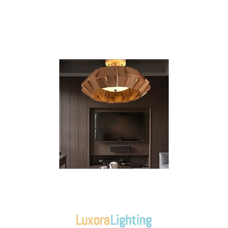Designer Touch Decorative Modern Contemporary Country Mini Style Others Wood Bamboo Pendant Light