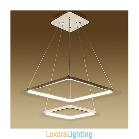 Designer Touch Decorative Modern Design 4Pendant Light Two Rings
