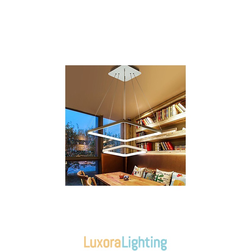 Designer Touch Decorative Modern Design 4Pendant Light Two Rings