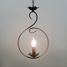 Designer Touch Decorative Country Mini Style Bronze Pendant Light