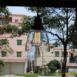 Designer Touch Decorative Minimalist Unique Retro Glass Chandelier