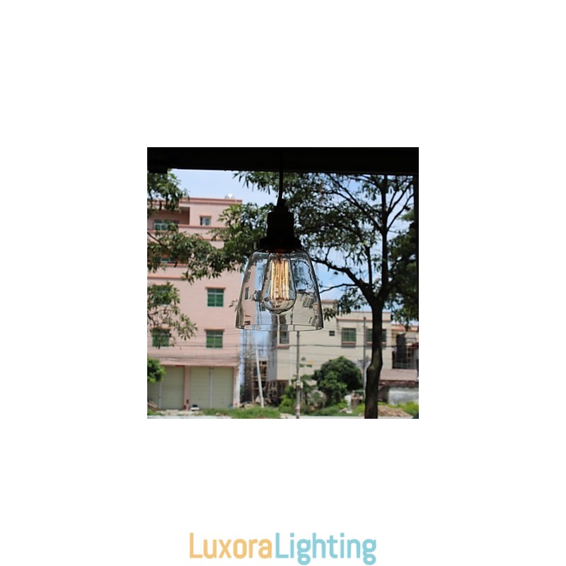 Designer Touch Decorative Minimalist Unique Retro Glass Chandelier