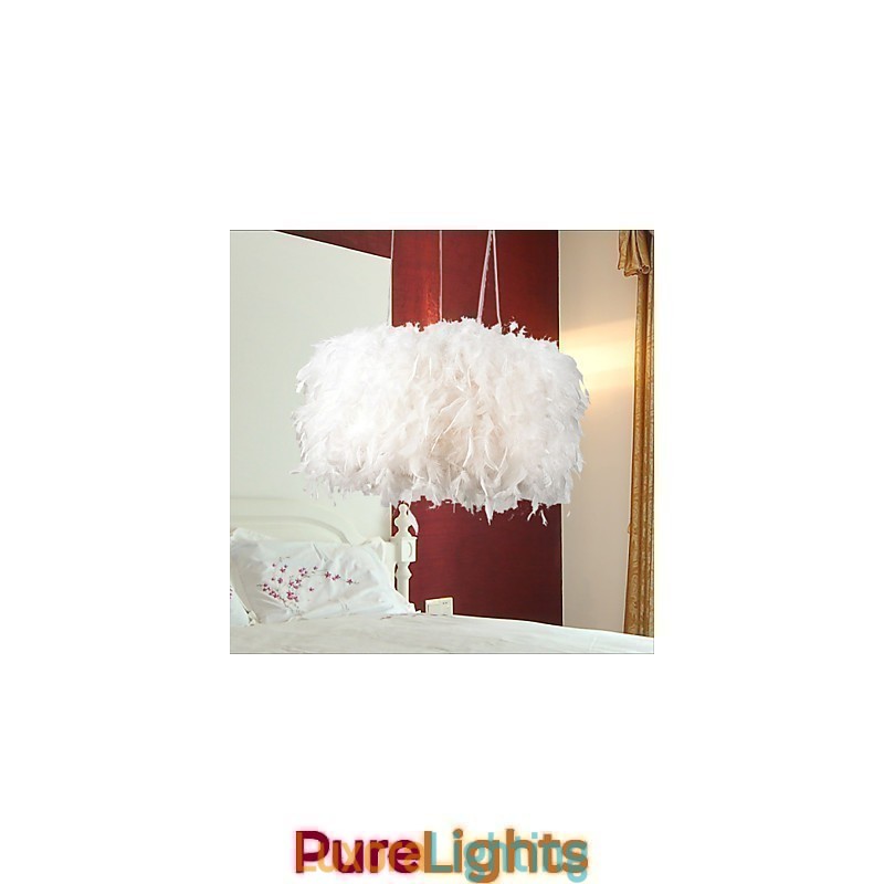 Designer Touch Decorative Hot Selling Dia Fashion Feather Chandelier Modern Light