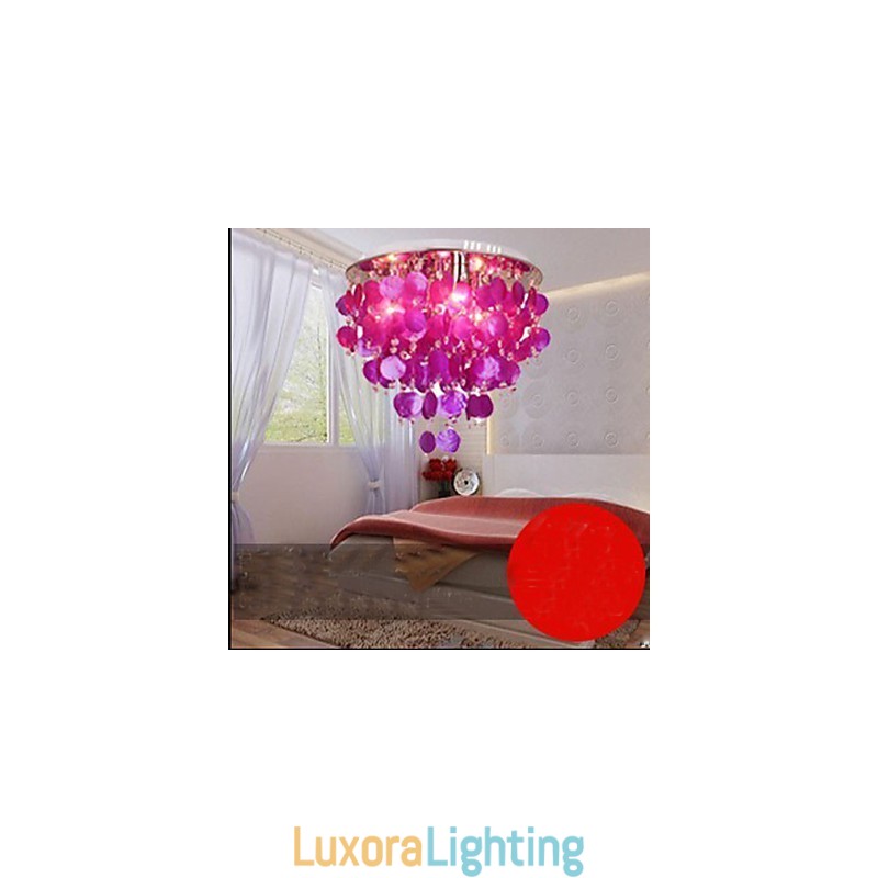Designer Touch Decorative Warm Crystal Ceiling Lamp Shell