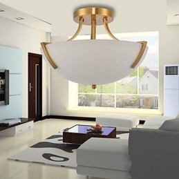 Designer Touch Decorative Rustic Lodge Vintage Mini Style Painting Metal Pendant Light