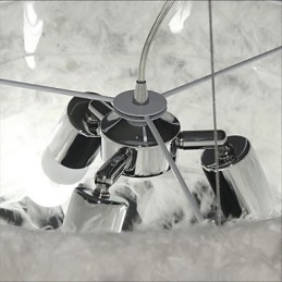 Designer Touch Decorative Hot Selling Dia Fashion Feather Chandelier Modern Light