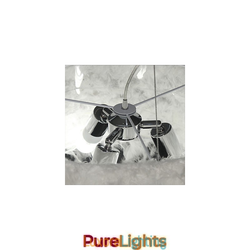 Designer Touch Decorative Hot Selling Dia Fashion Feather Chandelier Modern Light