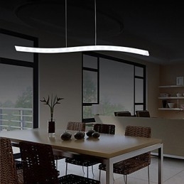 Designer Touch Decorative Modern Contemporary Chrome Pendant Light