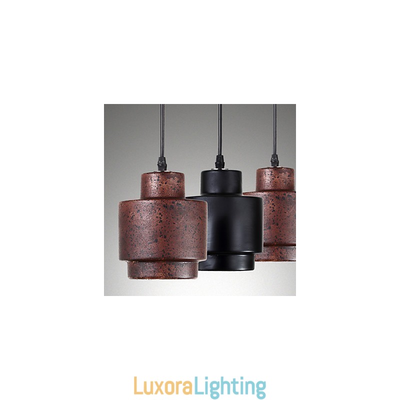 Designer Touch Decorative Edison Vintage Industrial Lighting Ceramic Lamp Suspension Luminaire Hanging Lighting For Home Decorate