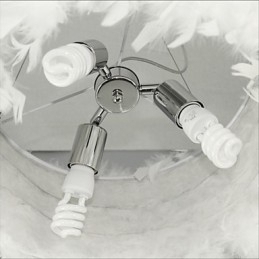 Designer Touch Decorative Hot Selling Dia Fashion Feather Chandelier Modern Light