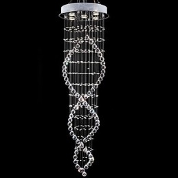 Designer Touch Decorative Modern Contemporary Traditional Classic Rustic Lodge Vintage Country Island Crystal Electroplated Metal Pendant Light