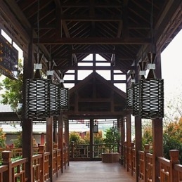 Designer Touch Decorative The Cane Makes Up Hand Woven Individuality Creative Arts Droplight Lamp Light