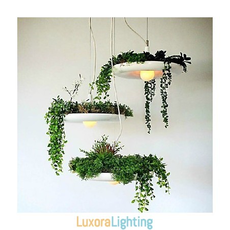 Designer Touch Decorative Aluminum Droplight Nordic Creative Contracted Sky Garden Lamps And Lanterns Light No Soil Plant
