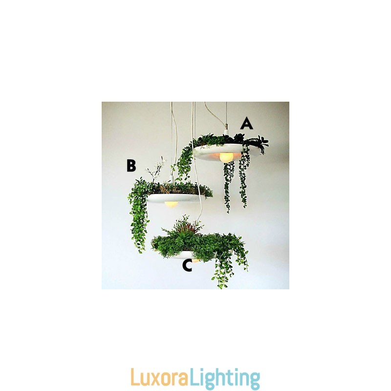 Designer Touch Decorative Aluminum Droplight Nordic Creative Contracted Sky Garden Lamps And Lanterns Light No Soil Plant