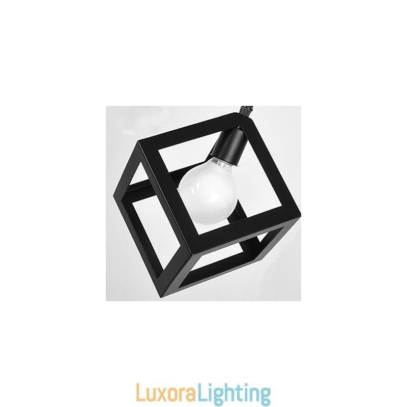 Designer Touch Decorative Retro Mini Style Painting Metal Pendant Light