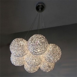 Designer Touch Decorative Modern Contemporary Mini Style Electroplated Metal Pendant Light