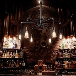 Designer Touch Decorative Retro Metal Ceiling Light Cafe