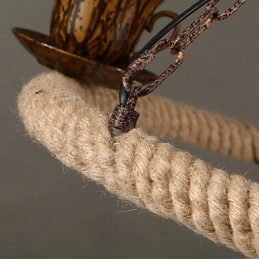 Designer Touch Decorative Vintage Country Painting Metal Pendant Light Garage