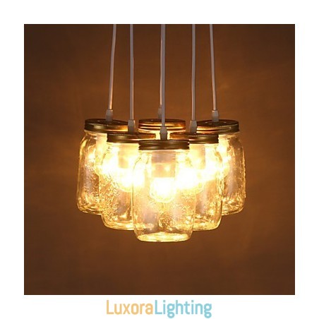 Designer Touch Decorative Creative Wishing Bottle Glass Sweet Children Three Droplight Lamp