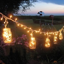 Designer Touch Decorative Creative Wishing Bottle Glass Sweet Children Three Droplight Lamp