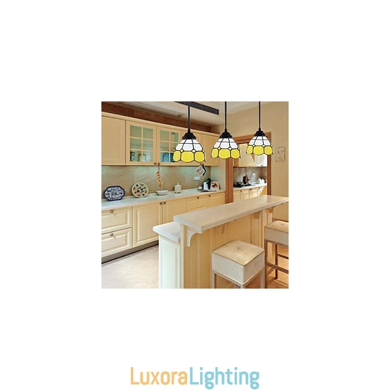 Designer Touch Decorative European Contracted Droplight Glass Lampshade Lamps And Lanterns Of The Mediterranean