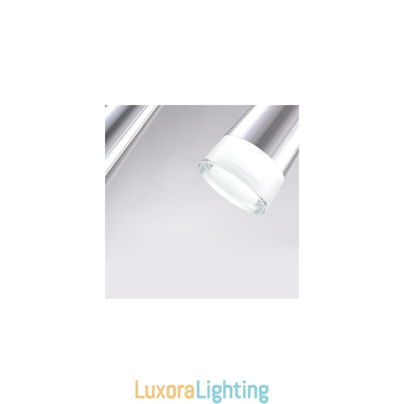 Designer Touch Decorative Modern Contemporary Chrome Metal Pendant Light