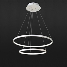 Designer Touch Decorative Pendant Light Modern Design High Quality Two Rings