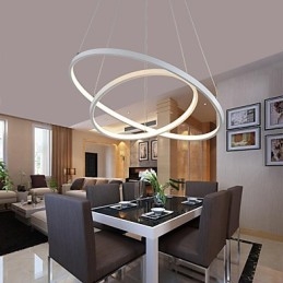 Designer Touch Decorative Pendant Light Modern Design High Quality Two Rings