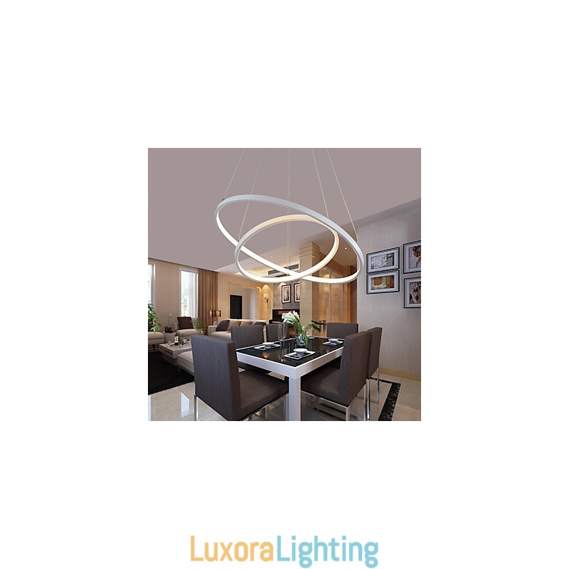 Designer Touch Decorative Pendant Light Modern Design High Quality Two Rings