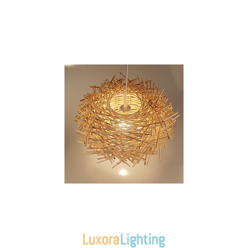 Designer Touch Decorative European and American Denss Rattan Weaving Chandelier