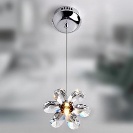 Designer Touch Decorative Modern Contemporary Crystal Mini Style Electroplated Pendant Light