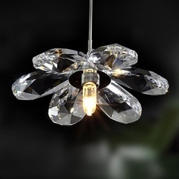 Designer Touch Decorative Modern Contemporary Crystal Mini Style Electroplated Pendant Light
