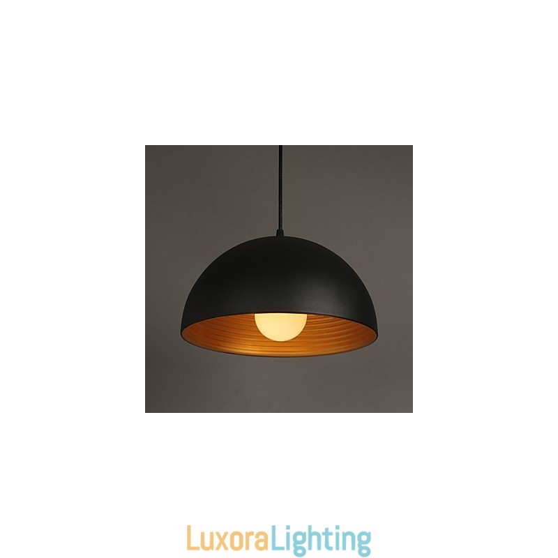 Designer Touch Decorative Creative Lamp Round Chimney Droplight Wrought Iron Character Meals Chandelier Black And White