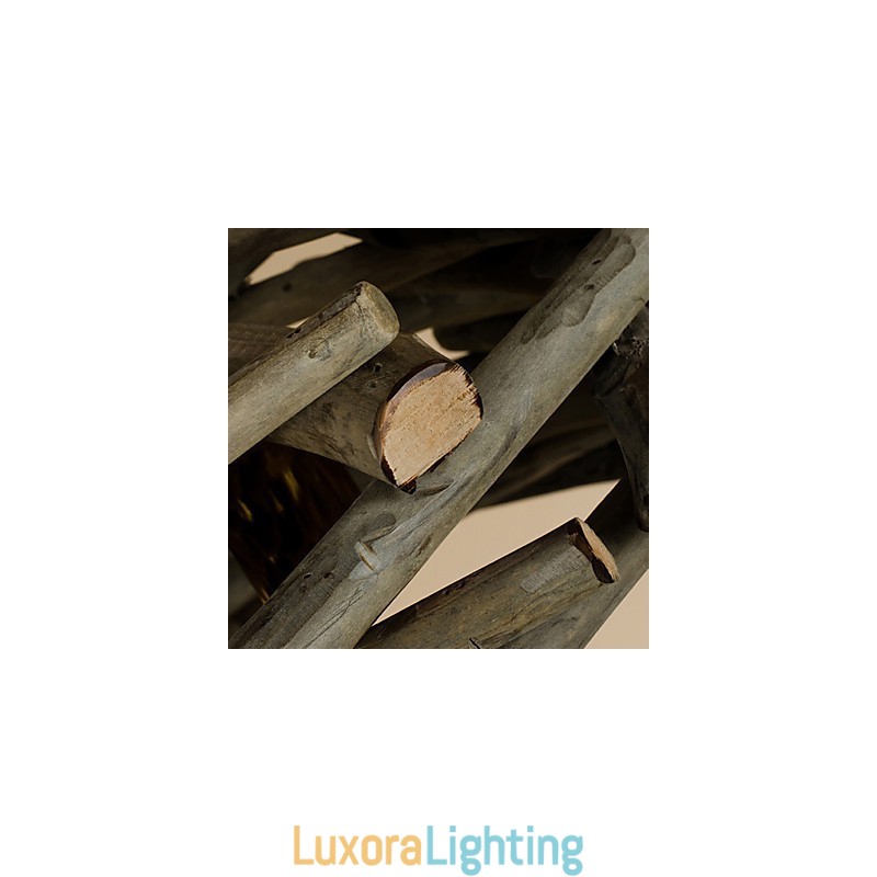 Designer Touch Decorative Retro Classic Wooden Ceiling Lights Simple Pendant Lamps Cafe Pendant Lamp