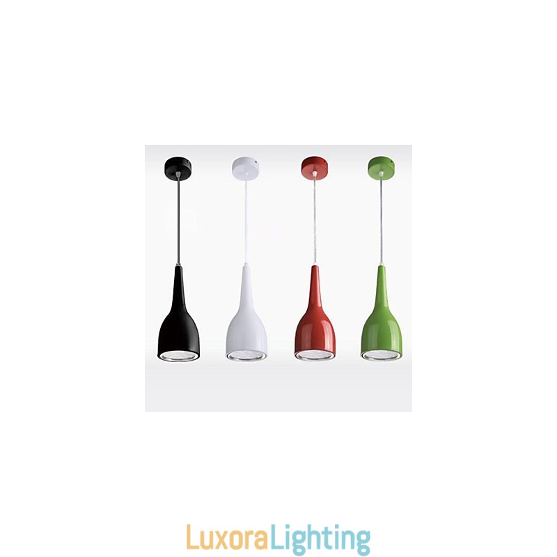 Designer Touch Decorative Modern Contemporary Globe Painting Metal Pendant Light