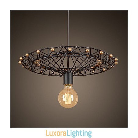 Designer Touch Decorative Retro Classic Metal Ceiling Lights Simple Pendant Lamps Cafe Pendant Lamp