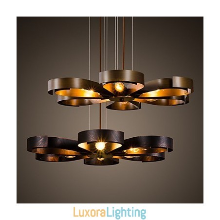 Designer Touch Decorative Retro Classic Metal Ceiling Lights Simple Pendant Lamps Cafe Pendant Lamp