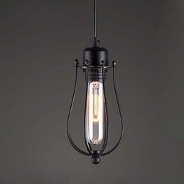 Designer Touch Decorative Tiny cages droplight Edison meals pendant lamp of restoring nt ways light Chandelier cafe