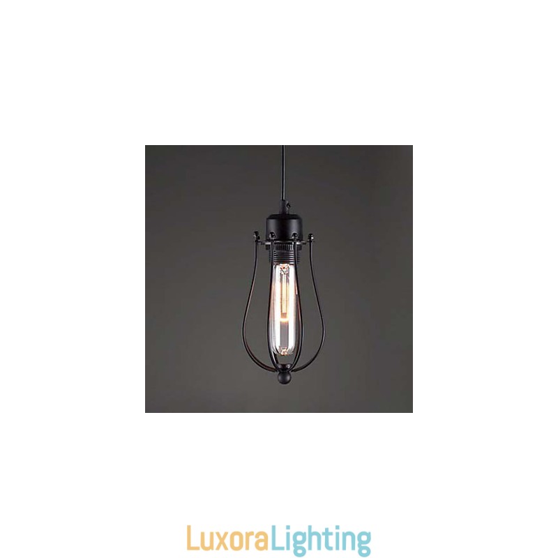 Designer Touch Decorative Tiny cages droplight Edison meals pendant lamp of restoring nt ways light Chandelier cafe