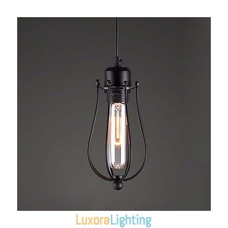 Designer Touch Decorative Tiny cages droplight Edison meals pendant lamp of restoring nt ways light Chandelier cafe